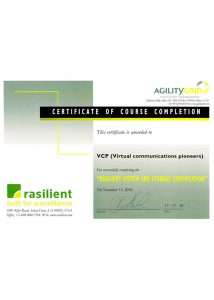 Rasilient Certificate